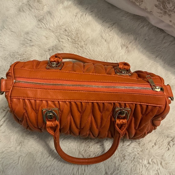 MMS Vegan Leather Satchel - Picture 4 of 6